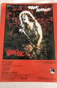 The Rose sheet music 1979,C all my sheet!