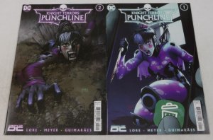 Knight Terrors: Punchline #1-2 VF/NM complete series ; DC