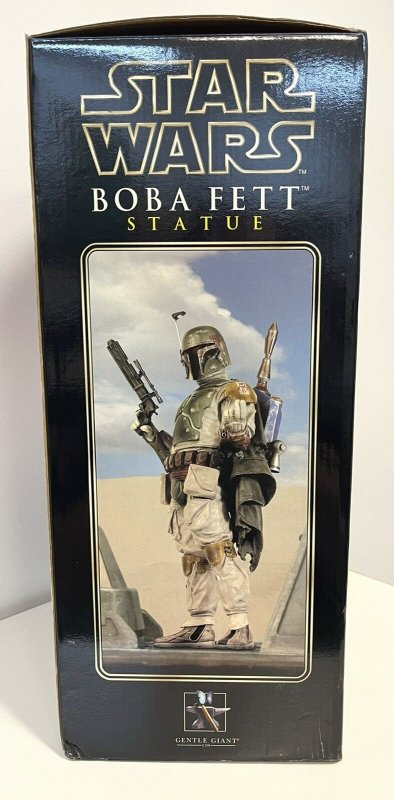 Gentle Giant Star Wars Return Of The Jedi Boba Fett Statue NIB