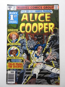 Marvel Premiere #50 Starring Alice Cooper! Beautiful VF+ Condition!