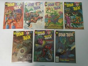 Star Trek comic lot 7 different from #26-39 avg 4.0 VG (1974-76 Whitman) 