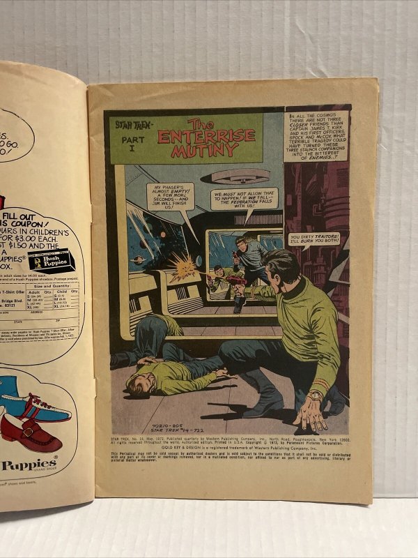 Star Trek #14 Gold Key 