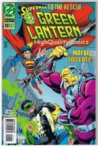 GREEN LANTERN #53, NM+, Kyle Rayner , Superman, 1990, more GL in store