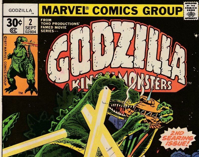 Godzilla(Marvel) # 2   Godzilla destroys Seattle !