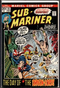 Sub-Mariner #53 (1972) Namor the Sub-Mariner