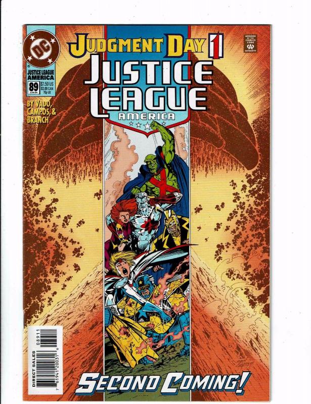 10 Justice League America DC Comic Books #81 82 83 84 85 86 87 88 89 90 BH16 