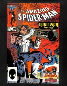 Amazing Spider-Man #285 Punisher Gang War Part Two!