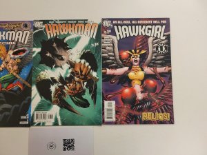 3 DC Comics #1 Special 46 Hawkman + #50 Hawkgirl 10 TJ5
