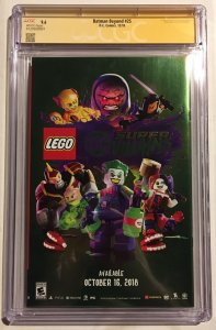 1ST ELAINA GRAYSON Batman Beyond #25 SIGNED Dan Jurgens CGC 9.6 NM+ Foil Variant 