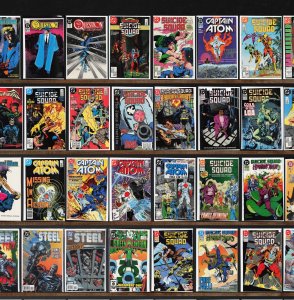 Huge Lot 150+ Comics with Suicide Squad, Captain Atom, Steel & More!