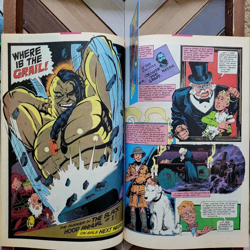 The FLY ANNUAL #1 (DC/Impact 1992) Earth Quest Pt.4 with Trading Card