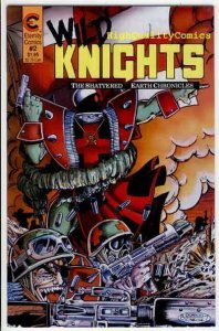 WILD KNIGHTS #2, Eternity, Evan Dorkin, 1988, Hanna, NM, Shattered Earth