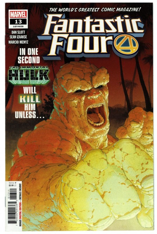 Fantastic Four #13  (Oct 2019, Marvel)  9.2 NM-