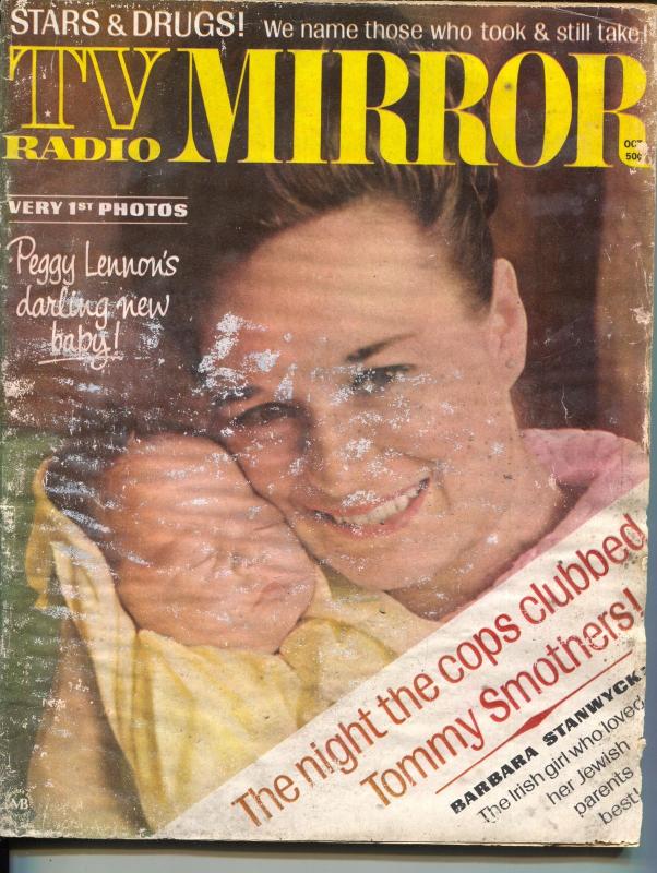 TV Radio Mirror-Barbara Stanwyck-Vivian Leigh-Oct-1967