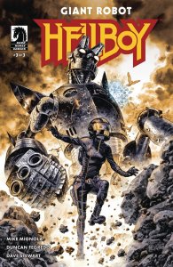 Giant Robot Hellboy #3 Cvr A Fegredo Dark Horse Prh Comic Book
