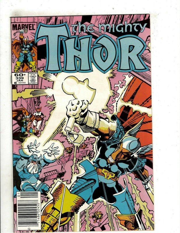 Mighty Thor # 339 VF/NM Marvel Comic Book Beta Ray Bill Appearance KEY YY10