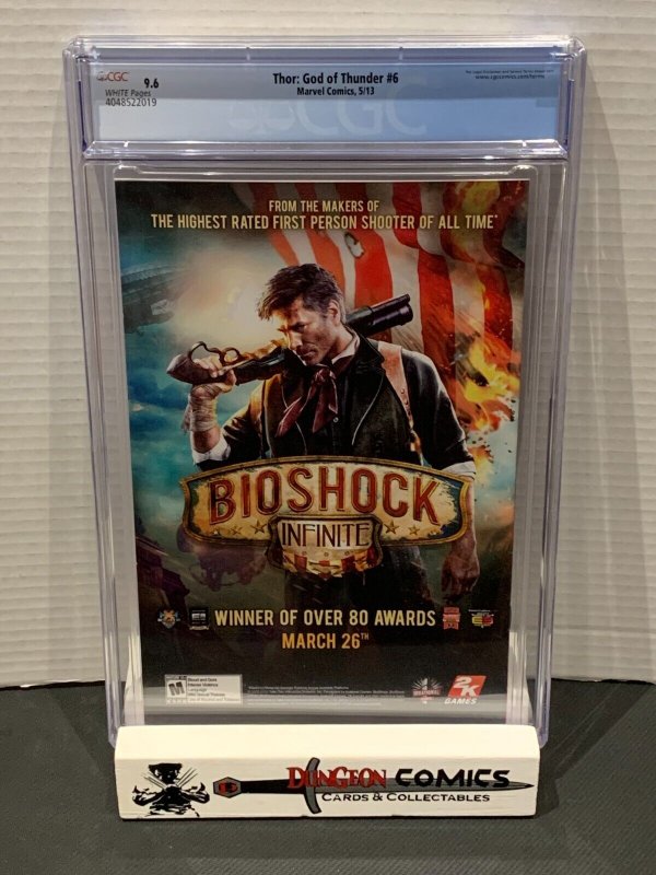 Thor: God Of Thunder # 6 CGC 9.6 Cover A Marvel 2013  [GC18]