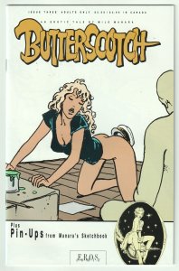 Butterscotch #1, 2, 3 (1990) Milo Manara complete set all three issues ADULT