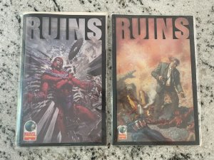 Ruins Complete Marvel Comics LTD Series # 1 2 NM 1st Prints Spider-Man 9 LP8