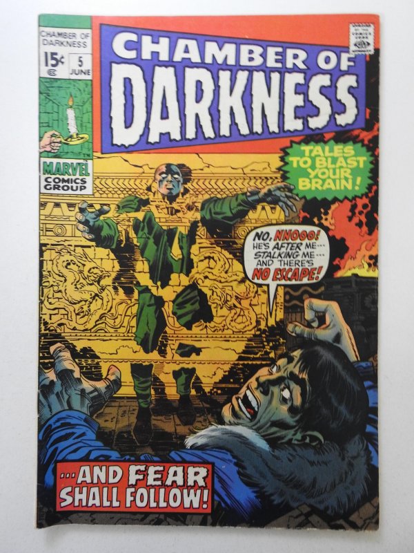 Chamber of Darkness #5 (1970) Bronze Marvel Horror! Solid Fine- Condition!