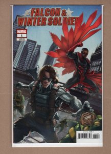 Falcon & Winter Soldier #1 NM Ziyian Liu Chinese New Year Variant