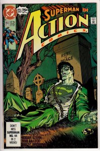 Action Comics #653 Direct Edition (1990) 9.8 NM/MT
