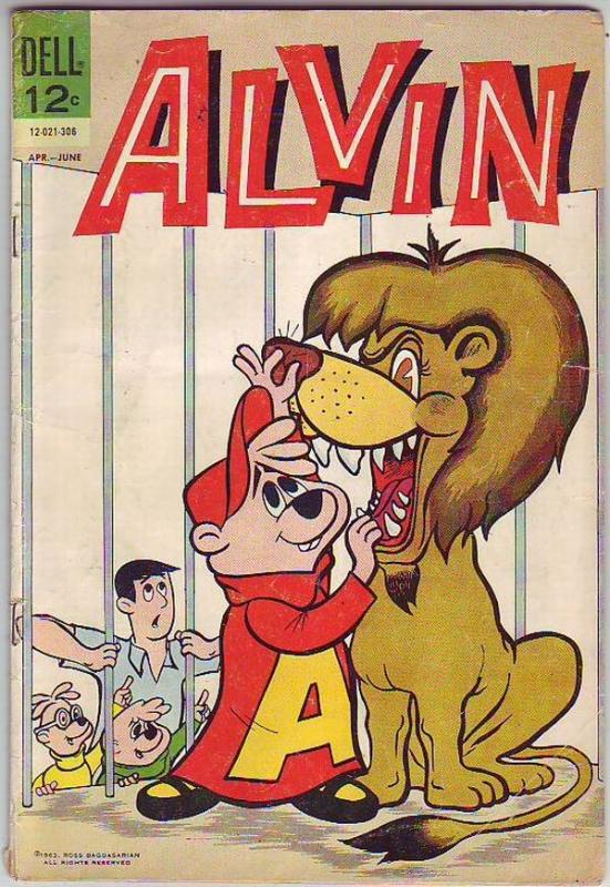 Alvin #3 (Apr-63) FN- Mid-Grade Alvin, Theodore, Simon, Dave