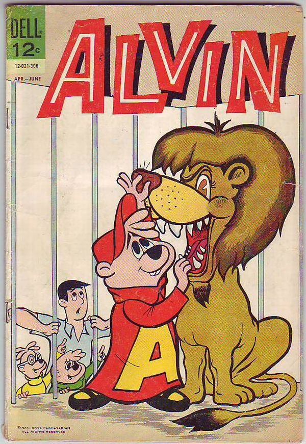 Alvin #3 (Apr-63) FN- Mid-Grade Alvin, Theodore, Simon, Dave | Comic Books - Silver Age, Dell, Cartoon Character / HipComic Alvin #3 (Apr-63) FN- Mid-Grade Alvin, Theodore, Simon, Dave | Comic Books - Silver Age, Dell, Cartoon Character / HipComic