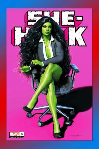 She-Hulk #6 WoW! JENNIFER WALTERS EXCLUSIVE Mayhew LIMITED PRINT 1:50 VARIANT