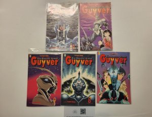 5 Guyver Viz Manga Heroes Comic Books #7 8 9 10 11 54 LP4