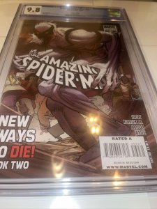 Amazing Spider-Man Issue (2008) # 569 (CGC 9.8 WP) 2nd Printing • 1st Anti-Venom