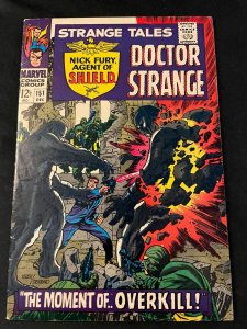 STRANGE TALES #151  First Steranko Art at Marvel, VG+ Condition