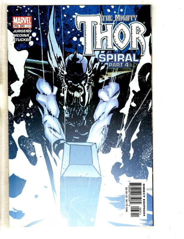 10 Mighty Thor Marvel Comic Books # 471 491 552 559 560 561 562 563 564 565 MF20