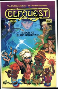 ElfQuest: Siege at Blue Mountain #1 (1987) ElfQuest