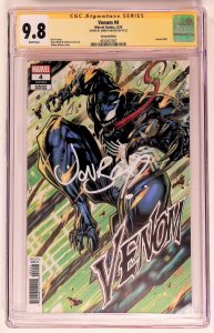 Venom #4 (2022) CGC Sig Series 9.8 Variant Edition, signed Jonboy Meyers!