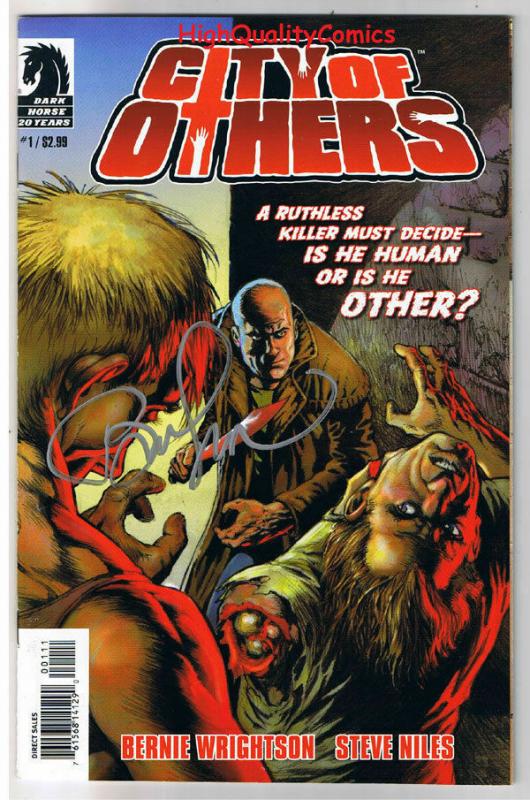 CITY OF OTHERS #1 2 3 4, NM+, Signed Bernie Wrightson, Zombies, Horror, 1-4 set