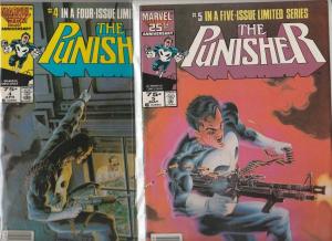 Punisher, the Limited Series Signed Set #1to5 (Jan-86) NM- High-Grade The Pun...