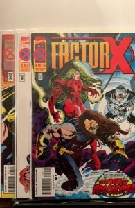 Lot of 3 Factor X #2,3,4 (1995)