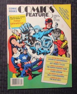 1986 COMICS FEATURE Magazine #48 FN 6.0 Marvel New Universe