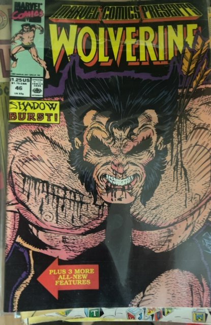 Marvel Comics Presents #46 Direct Edition (1990) Wolverine 