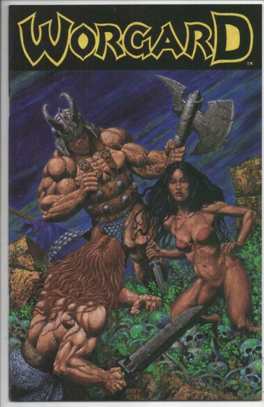 WORGARD Viking Berserker #1, NM-, Sean Patty, 1999, StrongHold Studios 