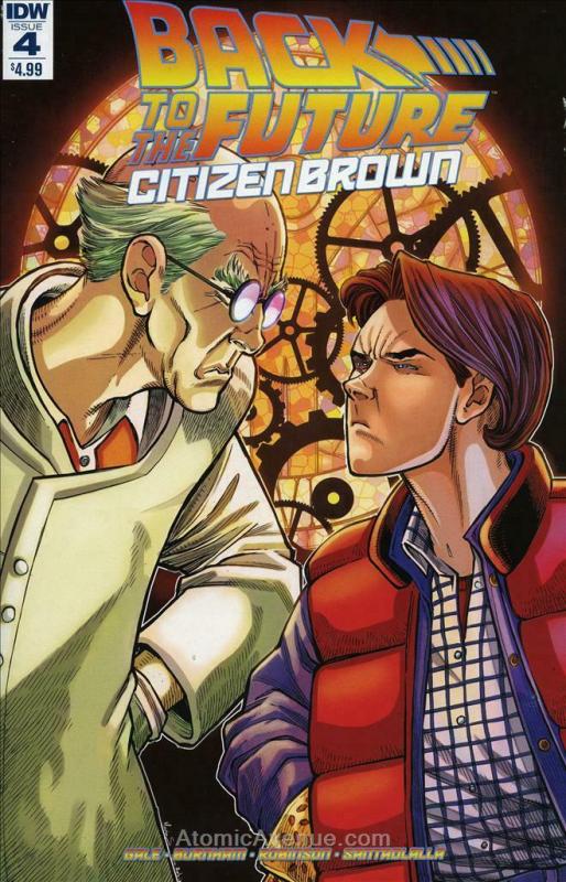 Back To The Future: Citizen Brown #4 VF/NM; IDW | save on shipping - details ins