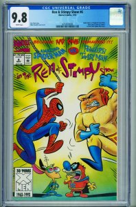 Ren and Stimpy Show #6 CGC 9.8--Spider-man--comic book--425920008