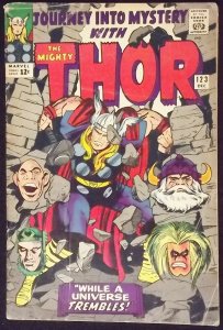 JOURNEY INTO MYSTERY #123 VG THOR
