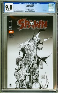Spawn #275 Amazing Comic Con Edition CGC 9.8! White Pages!
