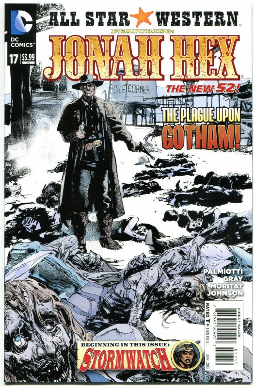 ALL STAR WESTERN #17, NM, Jonah Hex, Plague in Gotham, 2011, more in store