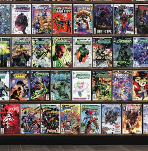 Huge Lot 160+ Comics with Green Lantern, The Phantom Stranger, Weapon H & More!