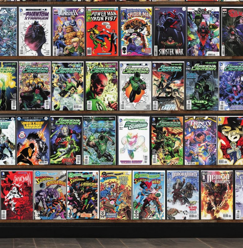 Huge Lot 160+ Comics with Green Lantern, The Phantom Stranger, Weapon H & More!