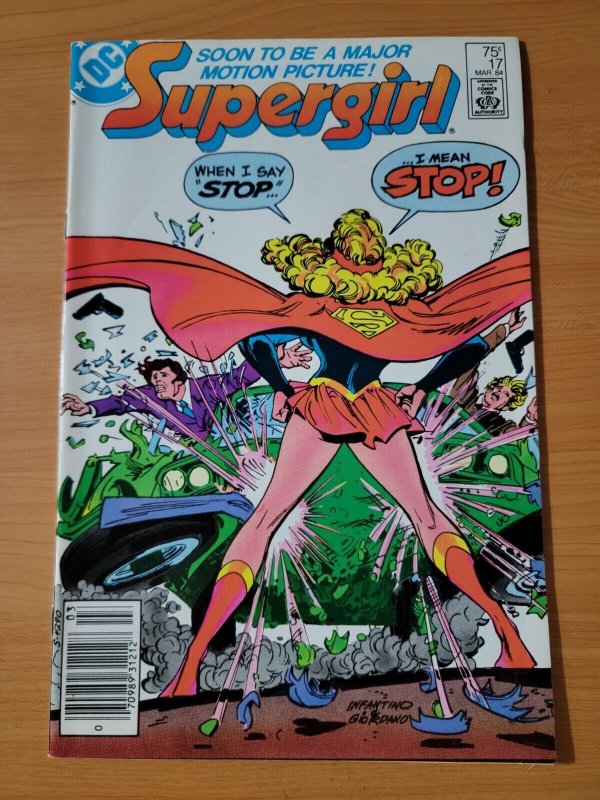 Supergirl #17 Newsstand Variant ~ NEAR MINT NM ~ 1984 DC Comics 