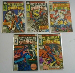 Early Spectacular Spider-Man 1st series run #2-11 avg 5.0 (1976 & 77)